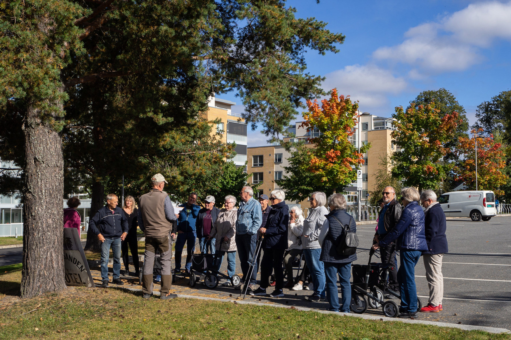 Interessant tur med Morten Svendsen på Sørumsand